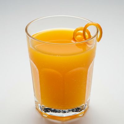 Orange juice (Without water sugar and ice)